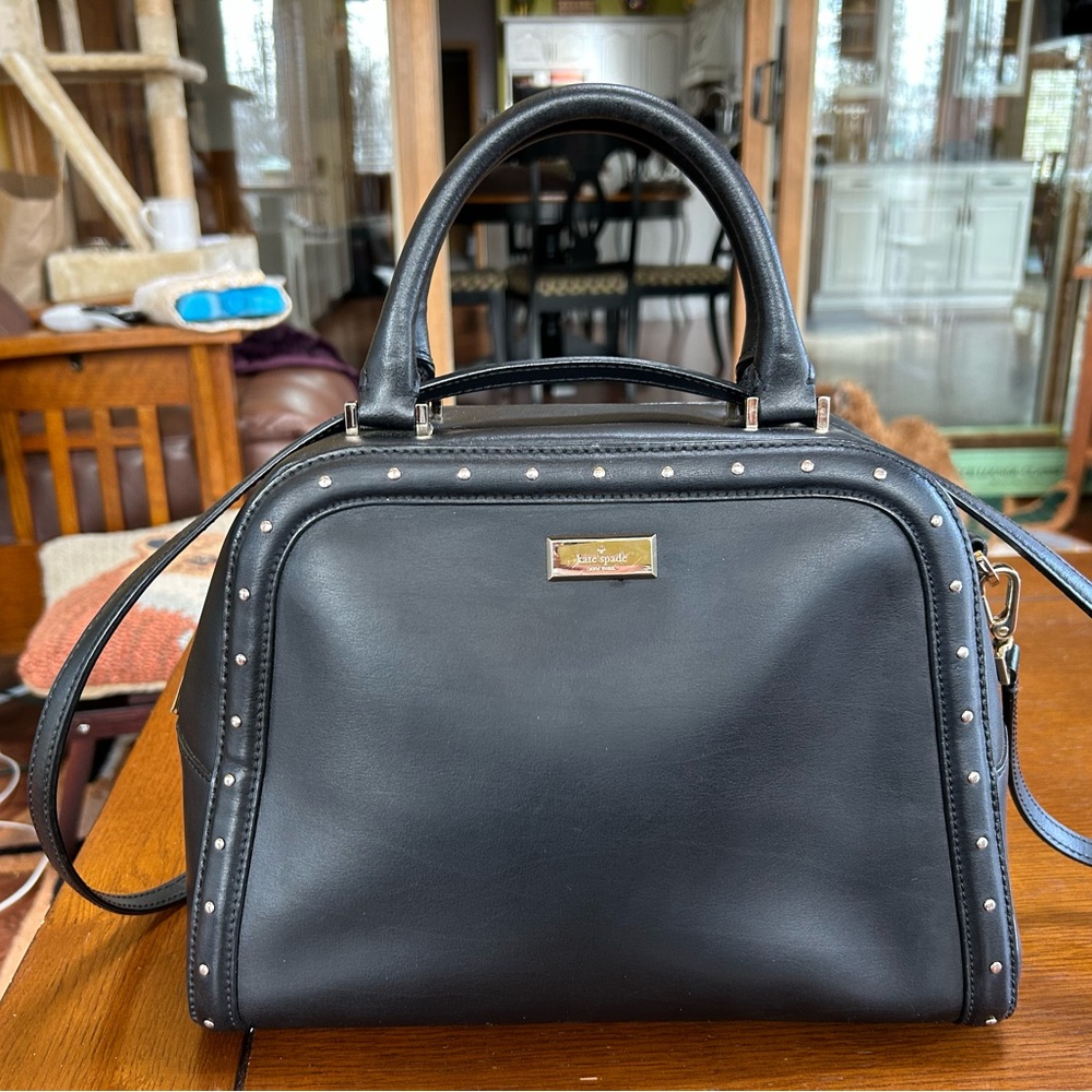 Kate Spade Black Leather Handbag